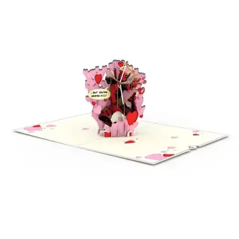 Marvel Deadpool Love Hurts Pop-Up Card