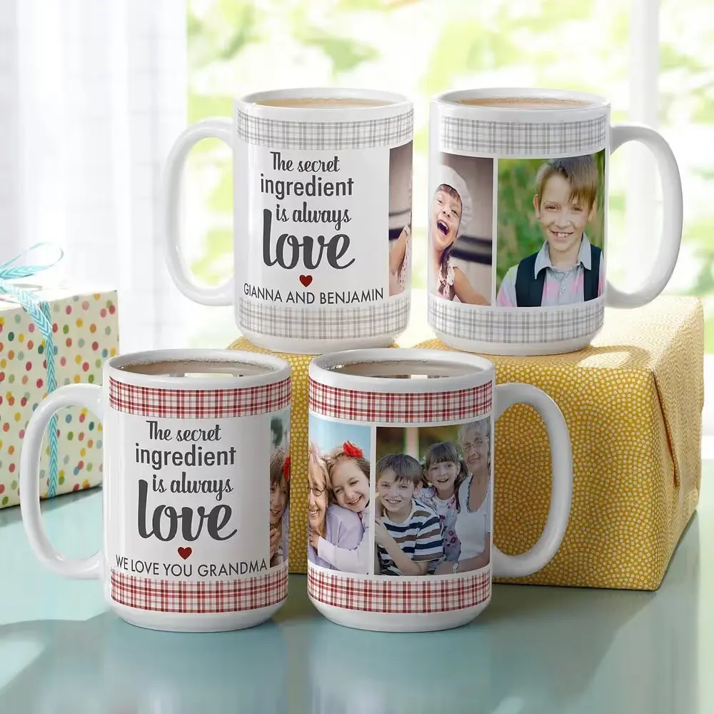 Love Is the Secret Ingredient Photo Mug
