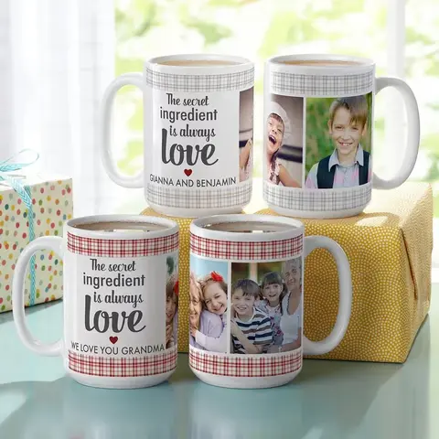 Love Is the Secret Ingredient Photo Mug